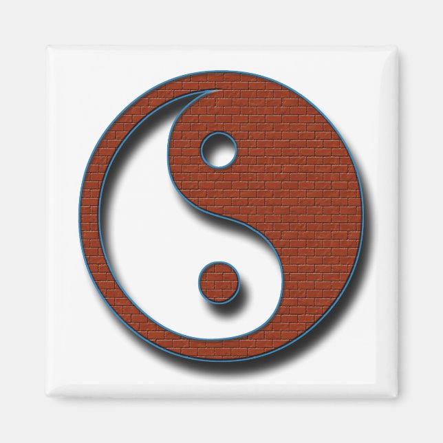 Yin Yang by Shirley Taylor Magnet (Framsidan)