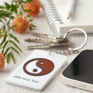Yin Yang by Shirley Taylor Nyckelring