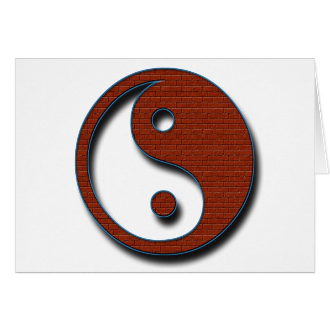 Yin Yang by Shirley Taylor OBS Kort (Framsidan Horizontal)