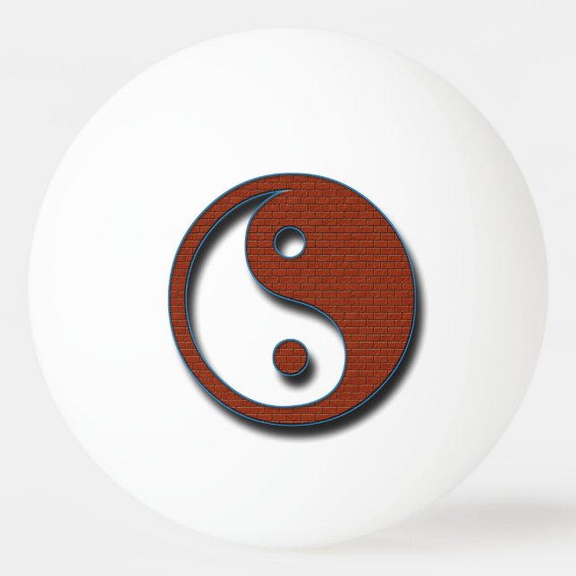 Yin Yang by Shirley Taylor Pingisboll (Framsidan)