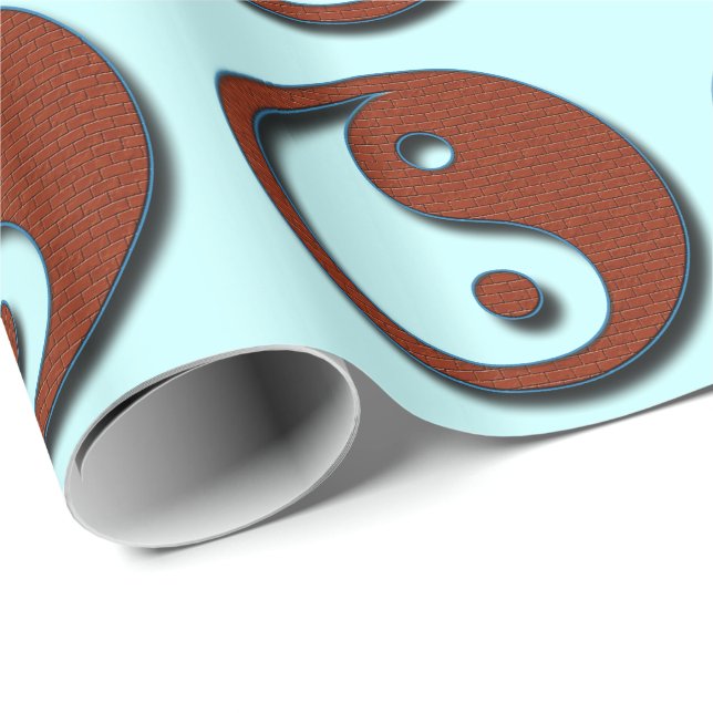 Yin Yang by Shirley Taylor Presentpapper (Rullad Hörn)