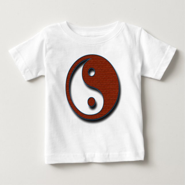 Yin Yang by Shirley Taylor T-shirt (Framsida)