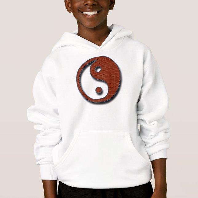 Yin Yang by Shirley Taylor Tee Shirt (Framsida)