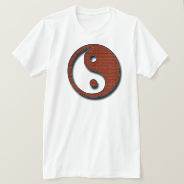 Yin Yang by Shirley Taylor Tee Shirt (Design framsida)