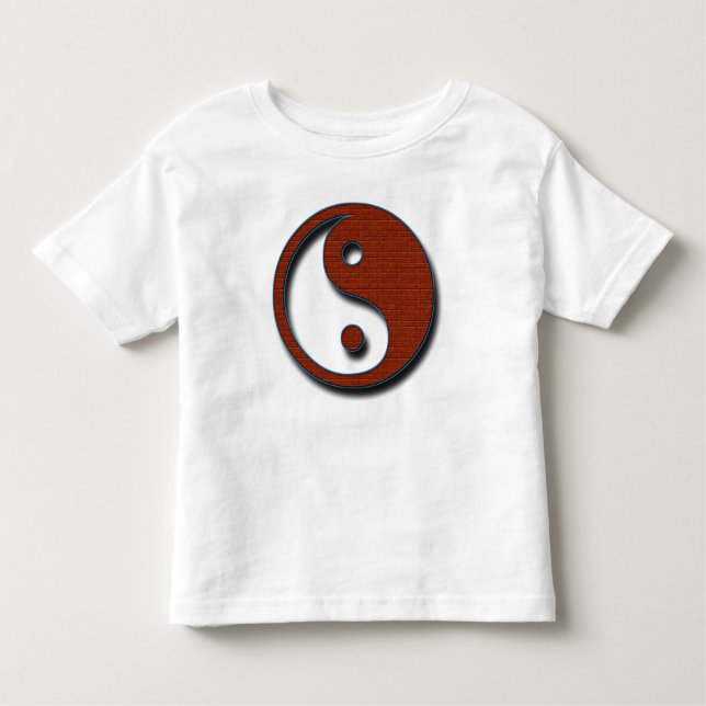 Yin Yang by Shirley Taylor Tee Shirt (Framsida)