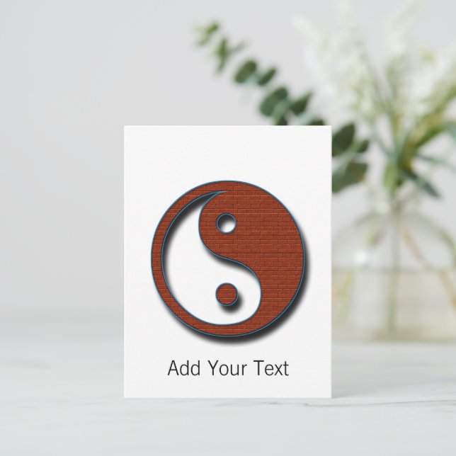 Yin Yang by Shirley Taylor Vykort (Stående Fram)