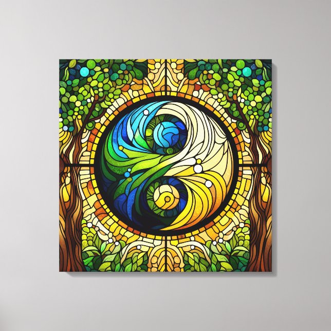 Yin Yang Canvas Art (Framsida)