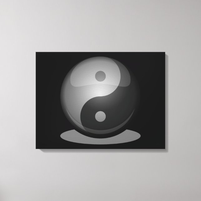 Yin yang canvastryck (Framsida)