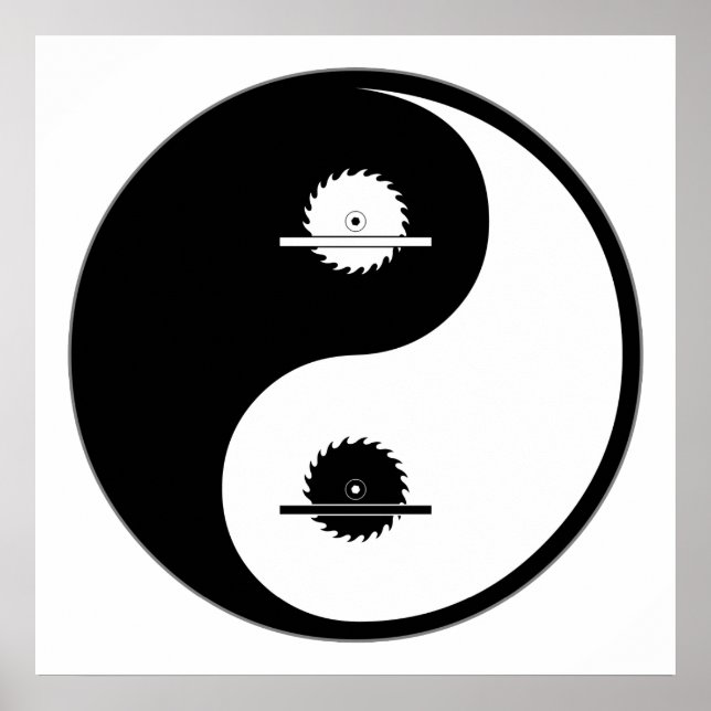 Yin Yang Carpentry Poster (Framsidan)