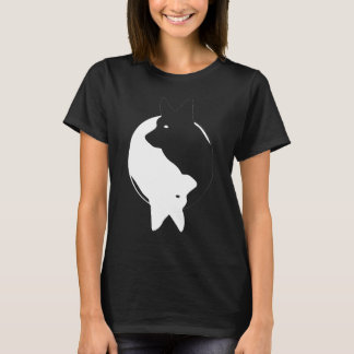 Yin Yang Corgi Pembroke symbol Zen meditation T Shirt