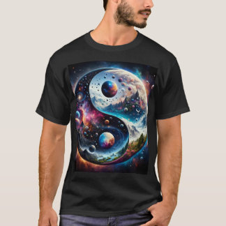 Yin Yang Cosmic Shirt T