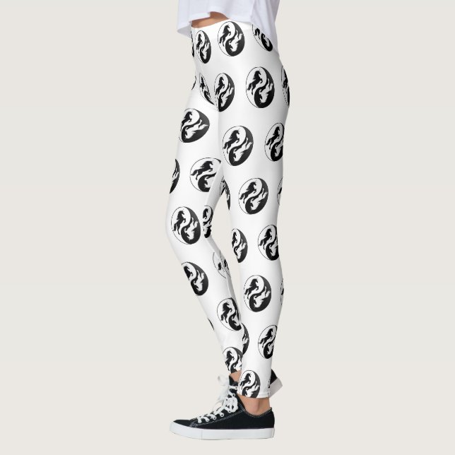 Yin Yang Dauphins Leggings (Vänster)