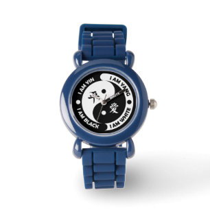 Yin Yang den broderliga kärlekklockan - modellera Armbandsur