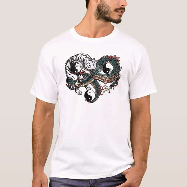 Yin Yang design Tröja (Framsida)