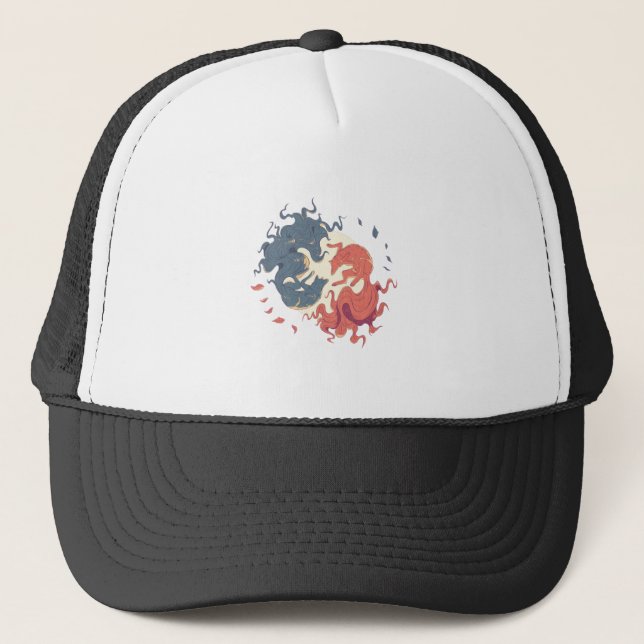 Yin Yang Djurkonst, Andens vargar Keps (Framsida)