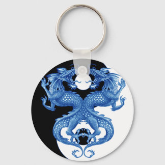 Yin Yang Dragon 2 Nyckelring