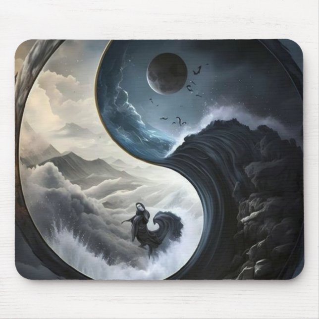Yin Yang Dragon Musmatta (Framsidan)