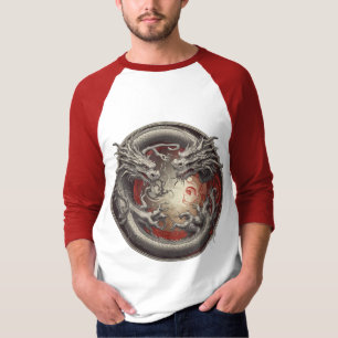 Yin Yang Dragons - Balance of Power and Spirit T Shirt