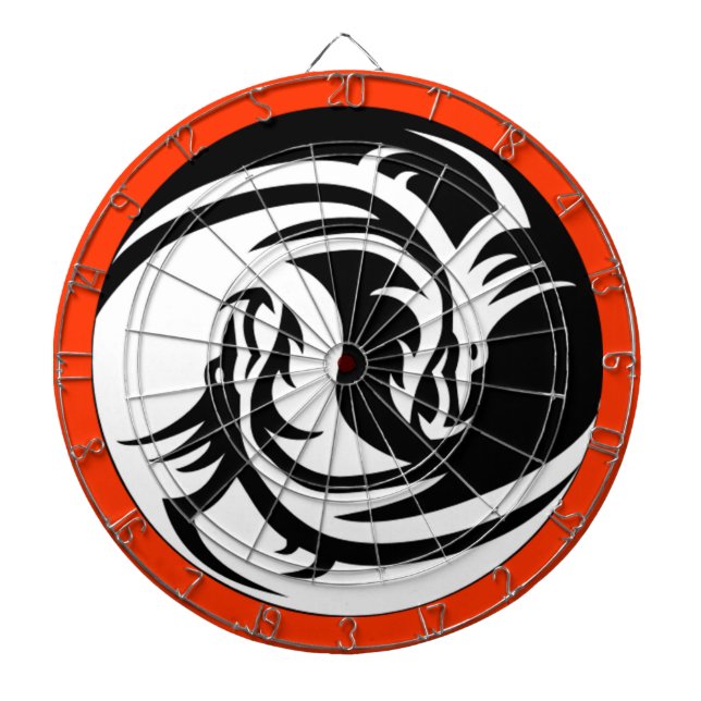 Yin Yang Dragons Piltavla (Framsidan)