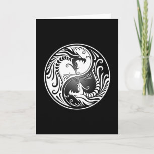 Yin Yang drakar Kort