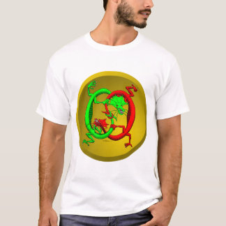 Yin Yang Drakar T Shirt