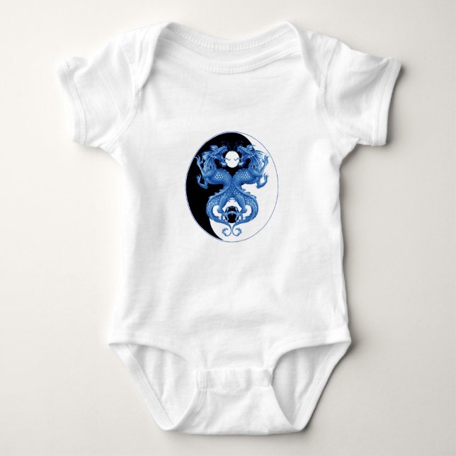 Yin Yang drake 2 T Shirt (Framsida)