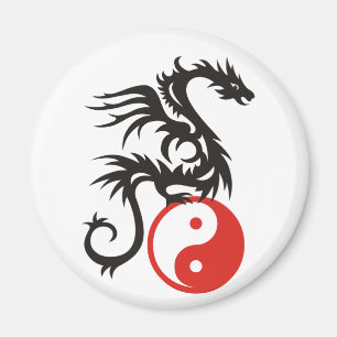 Yin & Yang-drake Magnet