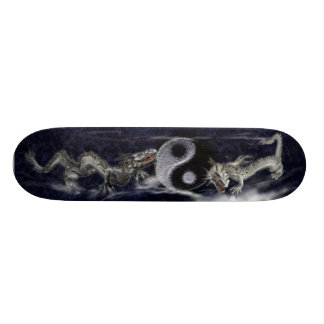 Yin Yang drakeSkateboard Mini Skateboard Bräda 18,7 Cm