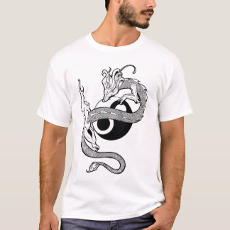 Yin-Yang drakeT-tröja Tee