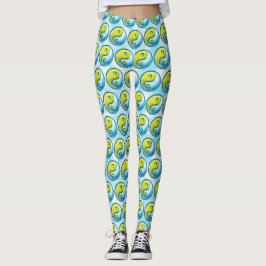 Yin-Yang Earth Tie-Dye Leggings