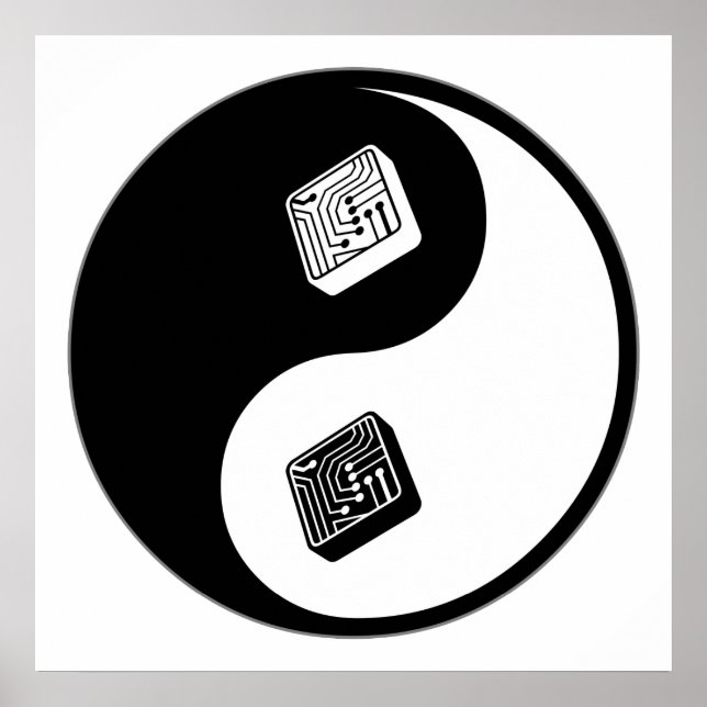 Yin Yang Electronics Poster (Framsidan)