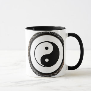 Yin Yang Emblemkopp Mugg