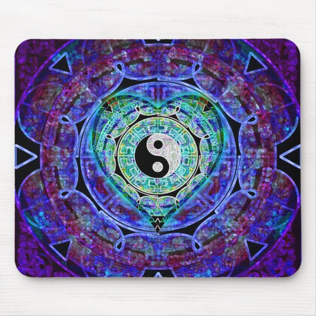 Yin Yang energiflöde Musmatta (Framsidan)