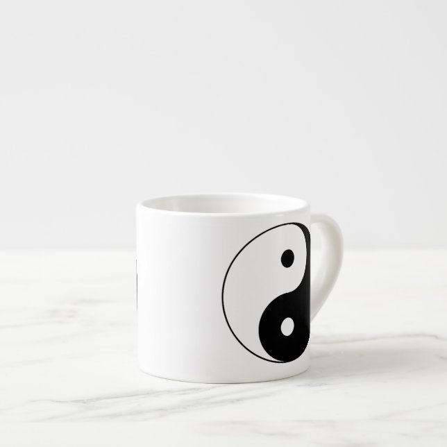 "Yin Yang ", Espressomugg (Framsida höger)