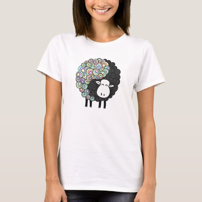 Yin Yang får Tee Shirt (Framsida)