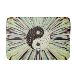 Yin Yang Färg Stänk Badrumsmatta