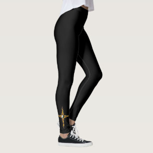 Yin Yang Fire Kor Leggings
