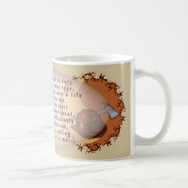 Yin Yang FireFighter Mugg (Höger)