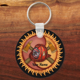 Yin Yang Firefighter-nyckelkedjor Nyckelring