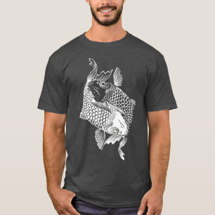 Yin Yang Fish Koi Fish Premium T Shirt