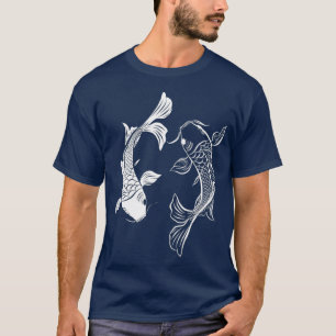 Yin Yang Fish Koi Fish T Shirt