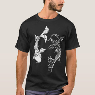 Yin Yang Fish Koi Fish T Shirt