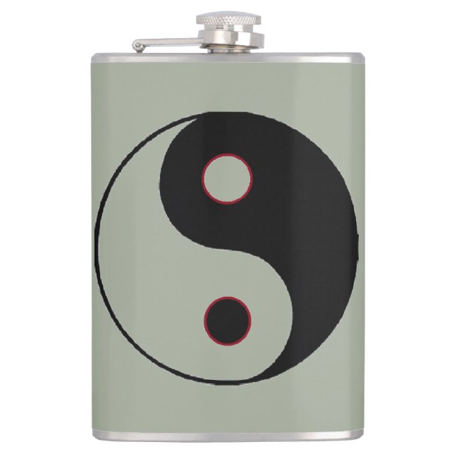 Yin Yang Flask Fickplunta (Framsidan)