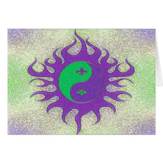 Yin Yang Fleur De Lis OBS Kort