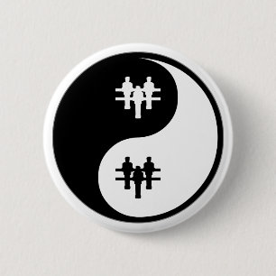 Yin Yang Foosball Knapp