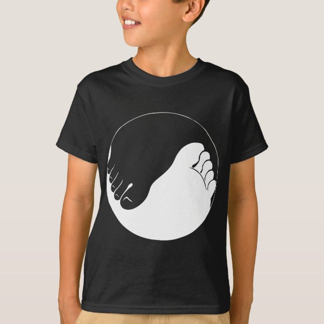 Yin Yang fot Tee (Framsida)