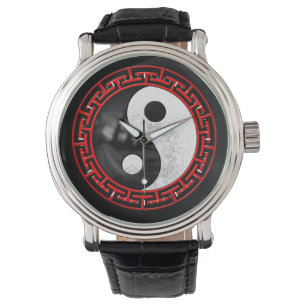 Yin Yang fredliga Meditation Armbandsur