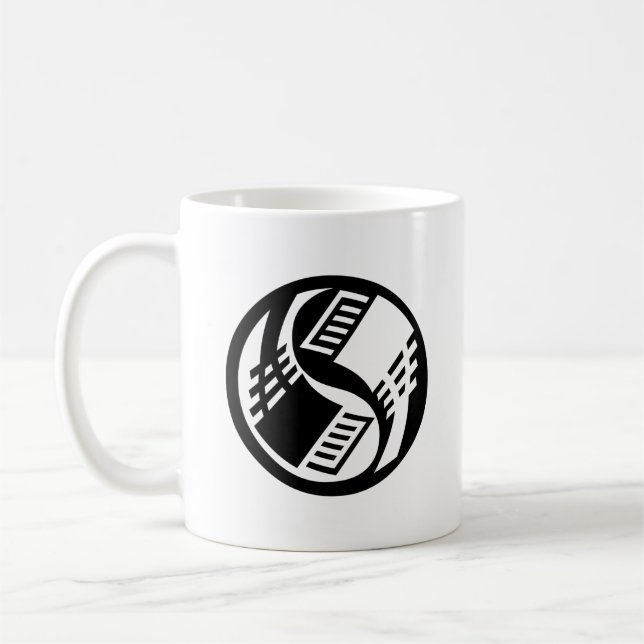 Yin Yang Geek Tech Kaffemugg (Vänster)