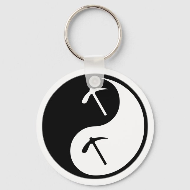 Yin Yang Geology Nyckelring (Framsida)