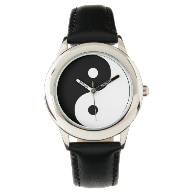 Yin Yang Glitter Watch Armbandsur (Framsida)